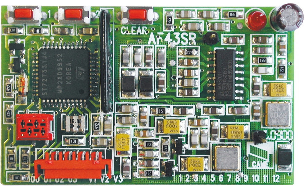 SCHEDA RADIOFREQUENZA 433,92 MHZ