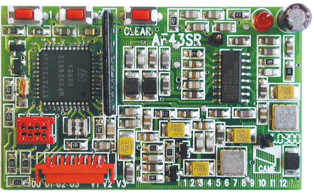 SCHEDA RADIOFREQUENZA 433,92 MHZ