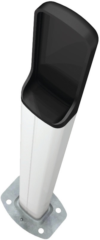 COLONNINA IN PVC RAL 9006 H   500 M