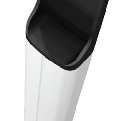 COLONNINA IN PVC RAL 9006 H   500 M