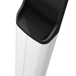 COLONNINA IN PVC RAL 9006 H   500 M