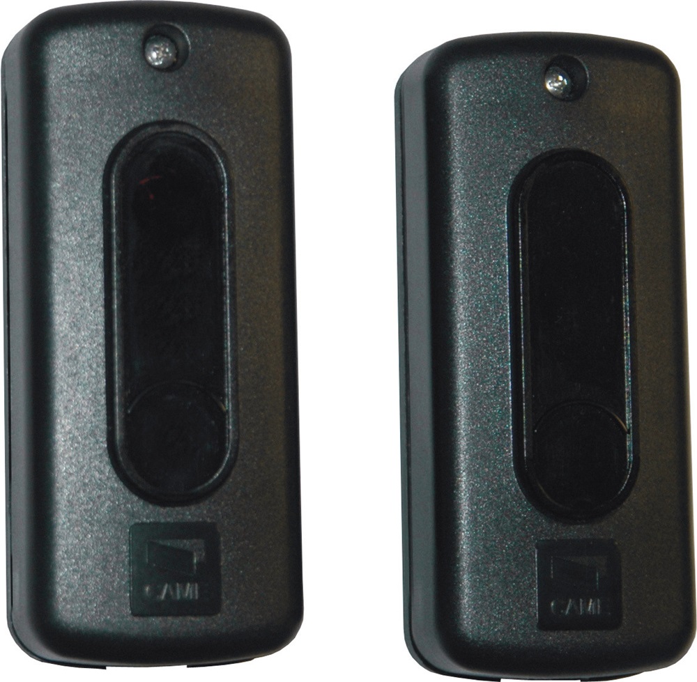 Coppia fotocellule esterno 24V AC-DC portata 10m per automazione porte e cancelli