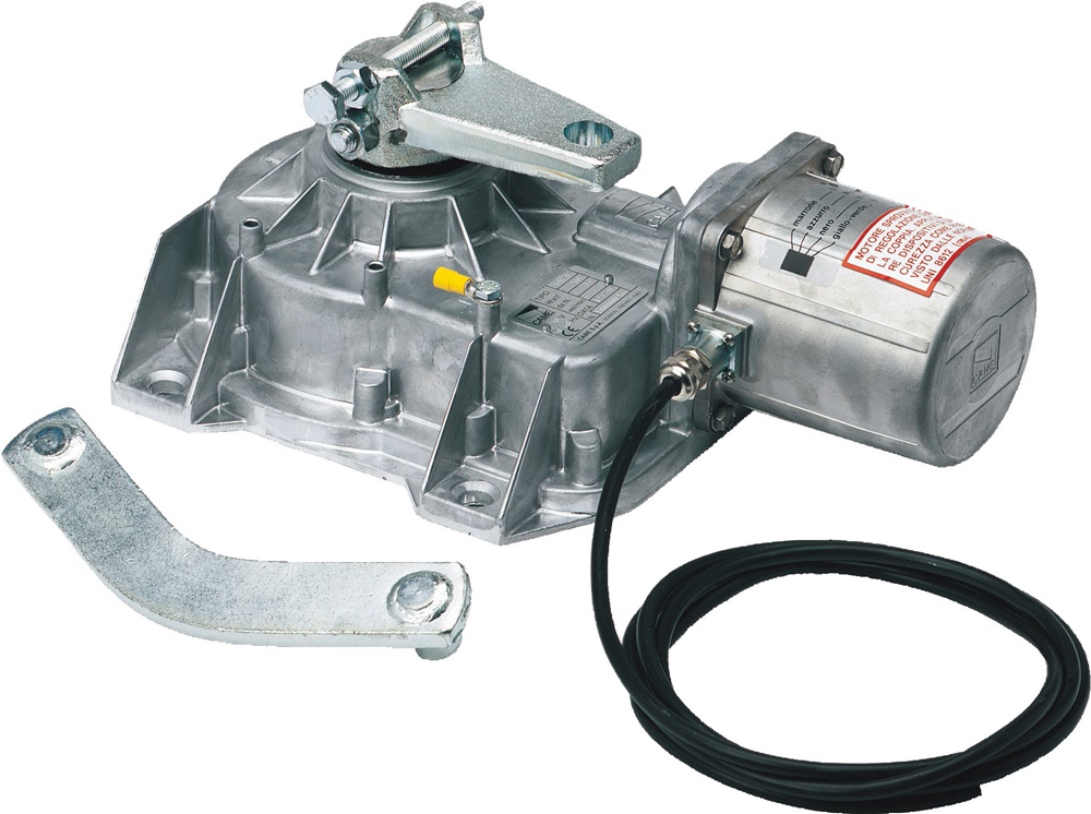 Motore interrato 24V irreversibile con encoder per cancelli battente fino 3,5m e 400kg