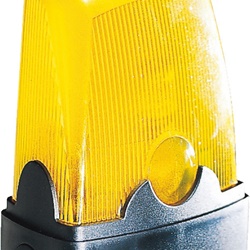 Lampeggiatore LED 24V AC-DC segnalazione industriale compatto