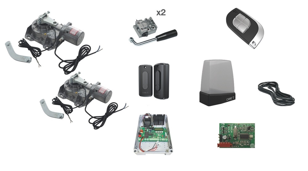 KIT INTERRATO FROG 3,5M 230V 2 MOTORE PER ANTE FINO A 400 KG