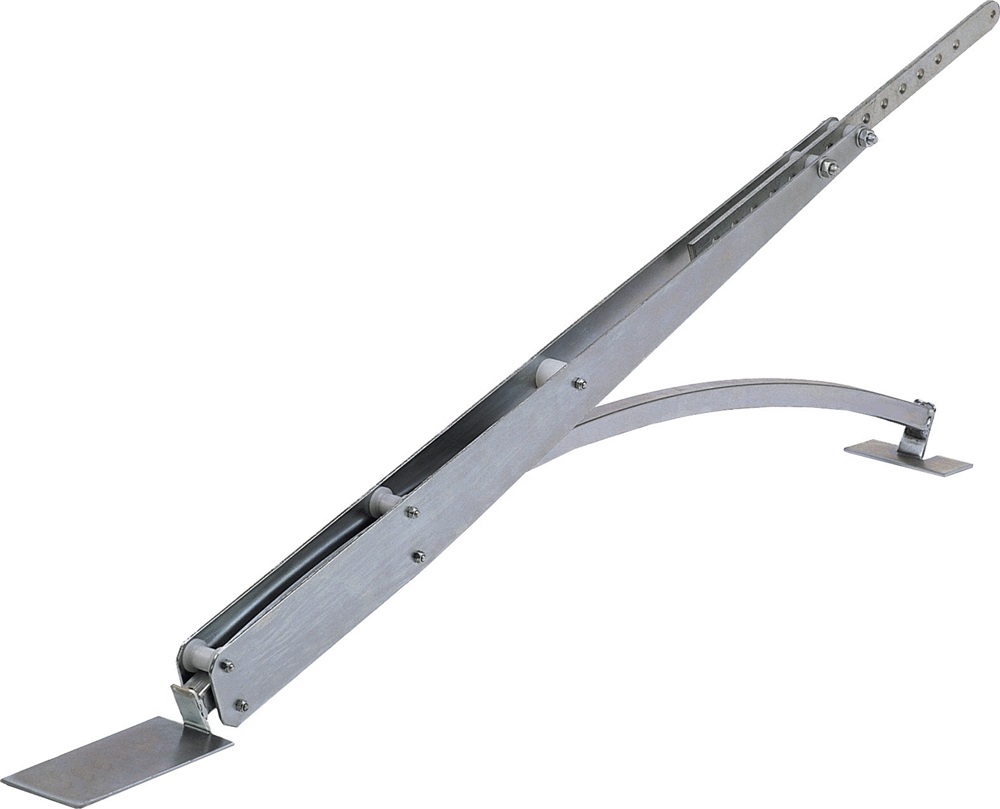 Braccio adattatore per porte basculanti a contrappesi 