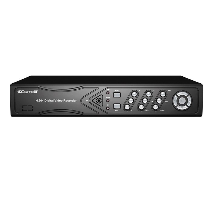 Videoregistratore digitale 5-Hybrid 4 ingressi 5MP, HDD 2TB