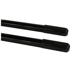 Coppia barriere infrarossi 3 raggi doppi, altezza 1m, portata 20m int/10m est, 12VDC, IP54, nere