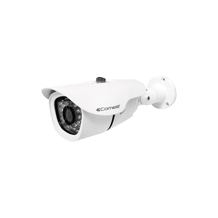 Telecamera IP bullet a colori Full HD 1080p, varifocale 2.8-12mm, IR 25m, contenitore waterproof IP66, compatibile ONVIF