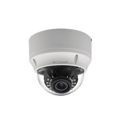 Telecamera IP vandaldome a colori 3MP, ottica varifocale 2.8-12mm, IR 30m, contenitore waterproof IP66 antivandalo, regolazione 3 assi