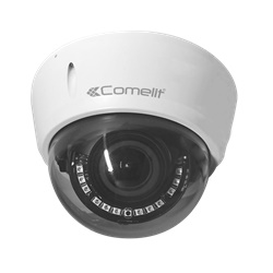 Serie Advance - Telecamera IP big bullet 8MP, ottica varifocale motorizzata 2.8-12mm, LED IR 70m, alluminio IP67, 12V e PoE, ONVIF