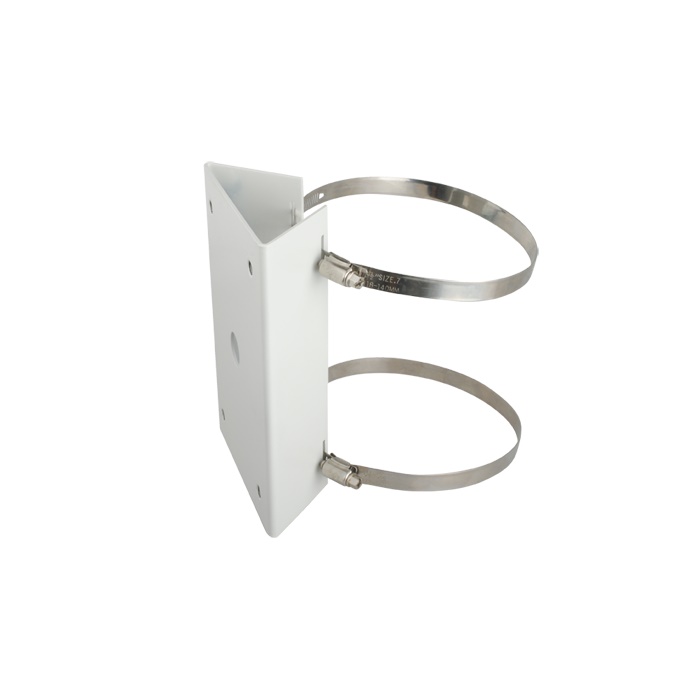 Accessorio montaggio a palo per telecamere PTZ dome, diametro palo 95-135mm, compatibile IPPTZ120IR/120IRB/120IRC/120IRD/120IRE/130IRA/130IRB/130IRC
