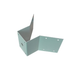 Accessorio montaggio ad angolo per telecamere PTZ dome, compatibile IPPTZ120IR/120IRB/120IRC/120IRD/120IRE/130IRA/130IRB/130IRC