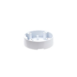 Box connessione per telecamere minidome ottica fissa serie AHD, interno, colore bianco