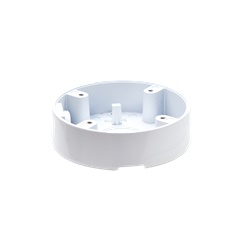 Box di connessione bianco per telecamere minidome AHD ottica varifocale, uso interno