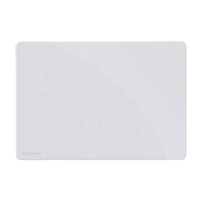 Serie One - Dispositivo touch, sistema SimpleHome Multipotente, 3 pagine/27 comandi, sensore T/L, RGB