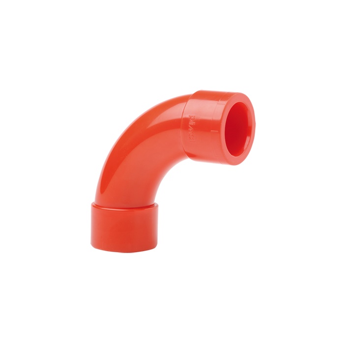 Gomito 90° tubazioni 25mm sistemi aspirazione, cambio direzione angolo retto, confezione 10 pezzi