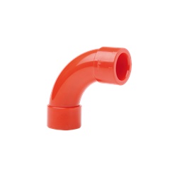 Gomito 90° tubazioni 25mm sistemi aspirazione, cambio direzione angolo retto, confezione 10 pezzi
