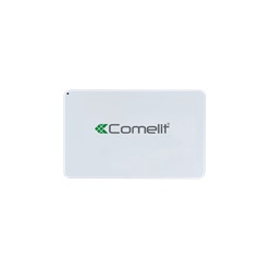 Badge elettronico MIFARE 13,56 MHz antifalsificazione formato carta credito per sistemi Comelit