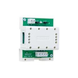 Modulo derivatore montante con protezione linea, sistema Simplebus 2, alimentato da bus