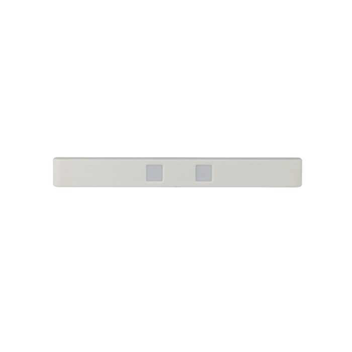 Sensore doppia tecnologia da esterno effetto tenda, portata 3m, PIR+MW 24GHz, tamper accelerometro, IP54, bianco
