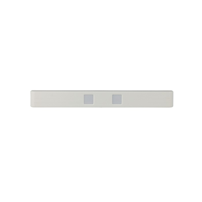 Sensore doppia tecnologia da esterno effetto tenda, portata 3m, PIR+MW 24GHz, tamper accelerometro, IP54, bianco