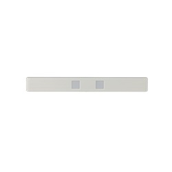 Sensore doppia tecnologia da esterno effetto tenda, portata 3m, PIR+MW 24GHz, tamper accelerometro, IP54, bianco