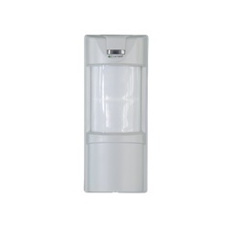 Sensore doppia tecnologia da esterno, PIR+MW 24GHz, portata 18m angolo 90°, pet immune 35kg, IP55