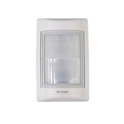 Sensore doppio PIR lunga portata da esterno, portata 30.5m apertura 5m, tecnologia ASIC, IP65