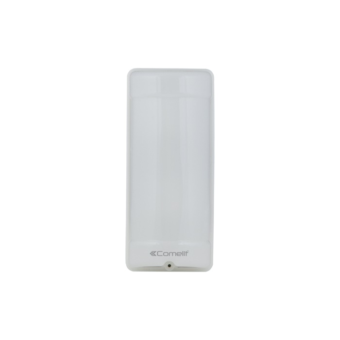 Sensore doppio PIR wireless da esterno, 868MHz, portata 12m, IK10, logica AND/OR, batteria 9V