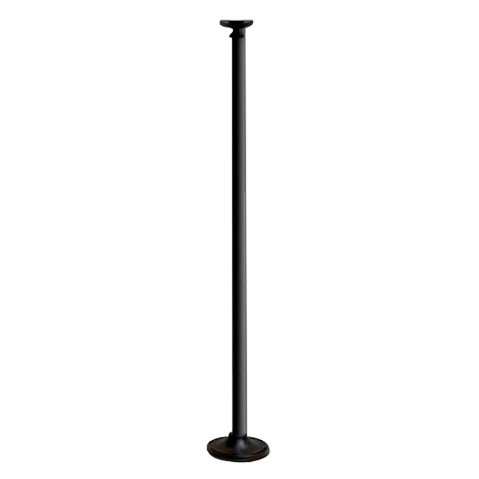 Barriera infrarossi mascherata da palo lampione, 3 raggi doppi, altezza 1.6m, portata 100m, IP54