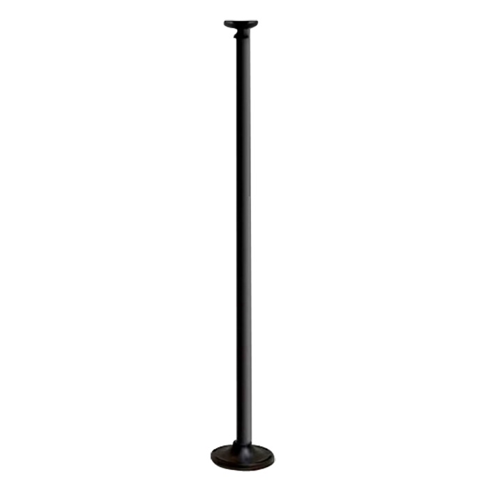 Barriera infrarossi mascherata da palo lampione, 3 raggi doppi, altezza 1.6m, portata 100m, IP54
