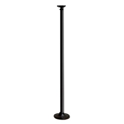 Barriera infrarossi mascherata da palo lampione, 3 raggi doppi, altezza 1.6m, portata 100m, IP54