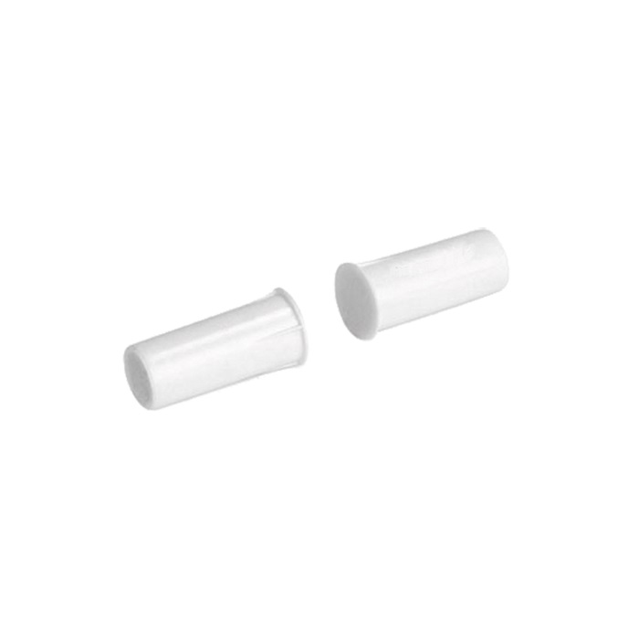 Contatto magnetico da incasso a sigaretta plastico bianco, 21.5x10.5x9mm, non per infissi metallici