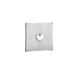 Serie Vandalcom - Modulo PTT, acciaio inox 2,5mm, predisposizione chiave tradizionale