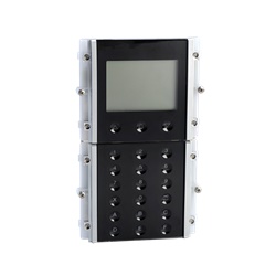 Serie Ikall - Modulo chiamata digitale, sistemi Simplebus 2 e ViP, display LCD, tastiera 21 pulsanti, 3500 nomi