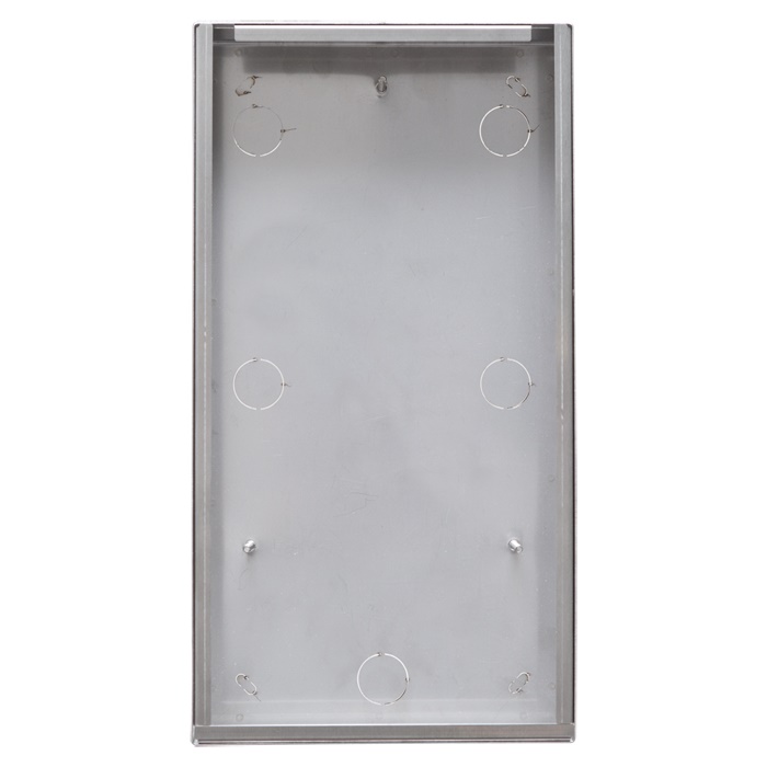 Serie Emergency - Custodia da parete in acciaio inox per pulsantiere emergenza/help point