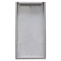 Serie Emergency - Custodia da parete in acciaio inox per pulsantiere emergenza/help point