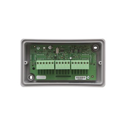 Modulo indirizzato 4 ingressi bilanciati, isolatore integrato, montaggio a parete in contenitore plastico, EN54-17/18