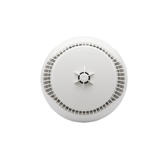 Serie Atena - Rivelatore multicriterio fumo/calore, termovelocimetrico A1R + ottico Tyndall, 3 sensibilità, isolatore, EN54-5/7/17