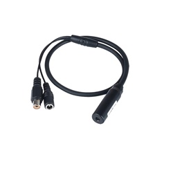 Microfono ad alta sensibilità, cavo 45cm, alimentazione 12VDC