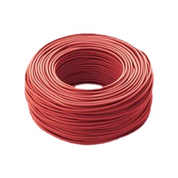 Cavo per sistemi antincendio rosso  PH120 2x1,5mm², matassa 100m, EN50575:2016