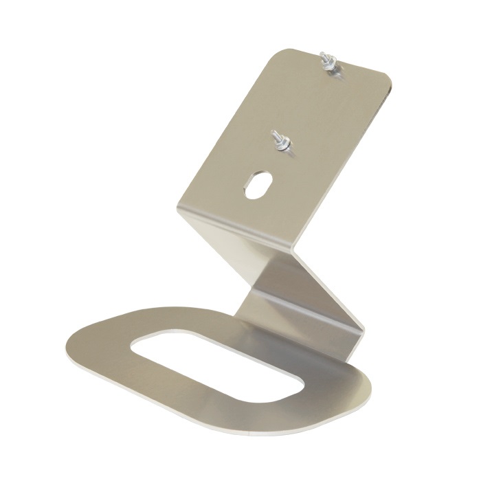 Base tavolo citofono Easycom, acciaio inox, universale