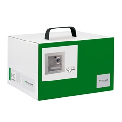 Serie Ikall Metal - Kit video monofamiliare con pulsantiera 1 pulsante e software PC Intercom 1454K, sistema ViP, preprogrammato, codec H.264