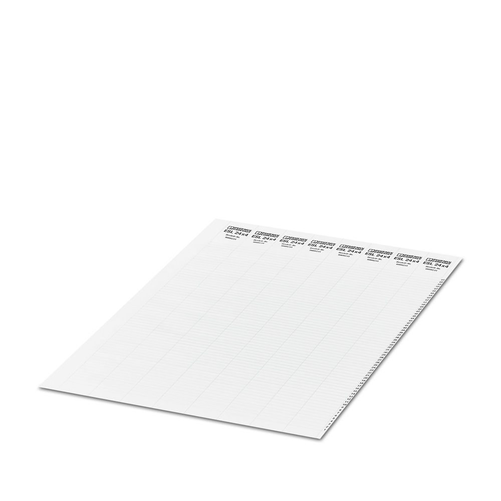 Etichette numerate 1-10 per morsettiere 6mm
