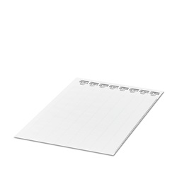 Etichette numerate 1-10 per morsettiere 6mm