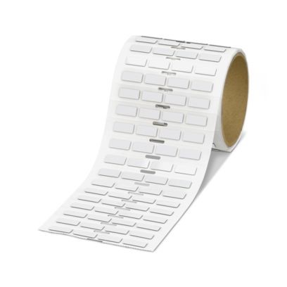 Etichetta personalizzabile 90x38mm per morsettiere