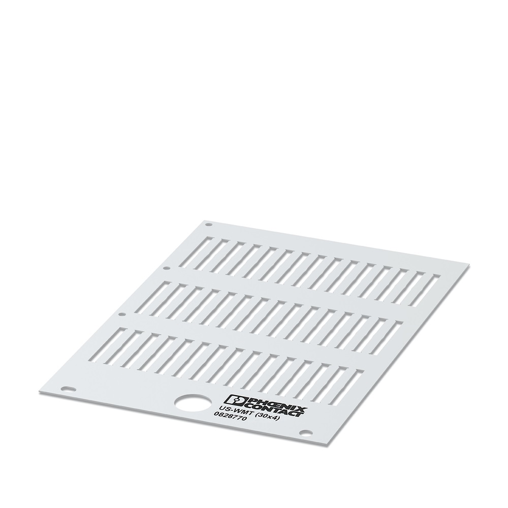 Scheda identificativa 100x60mm per morsettiere