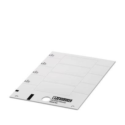 Etichetta personalizzabile 90x60mm per morsettiere
