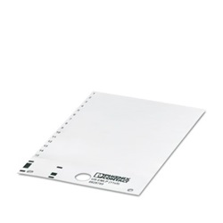 Etichetta neutra ZBF 9 per morsettiere